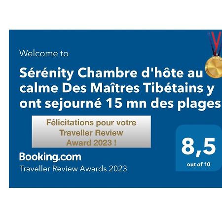 Serenity Chambre D'Hote Au Calme Des Maitres Tibetains Y Ont Sejourne 15 Mn Des Plages Apartment Mougins Exterior photo